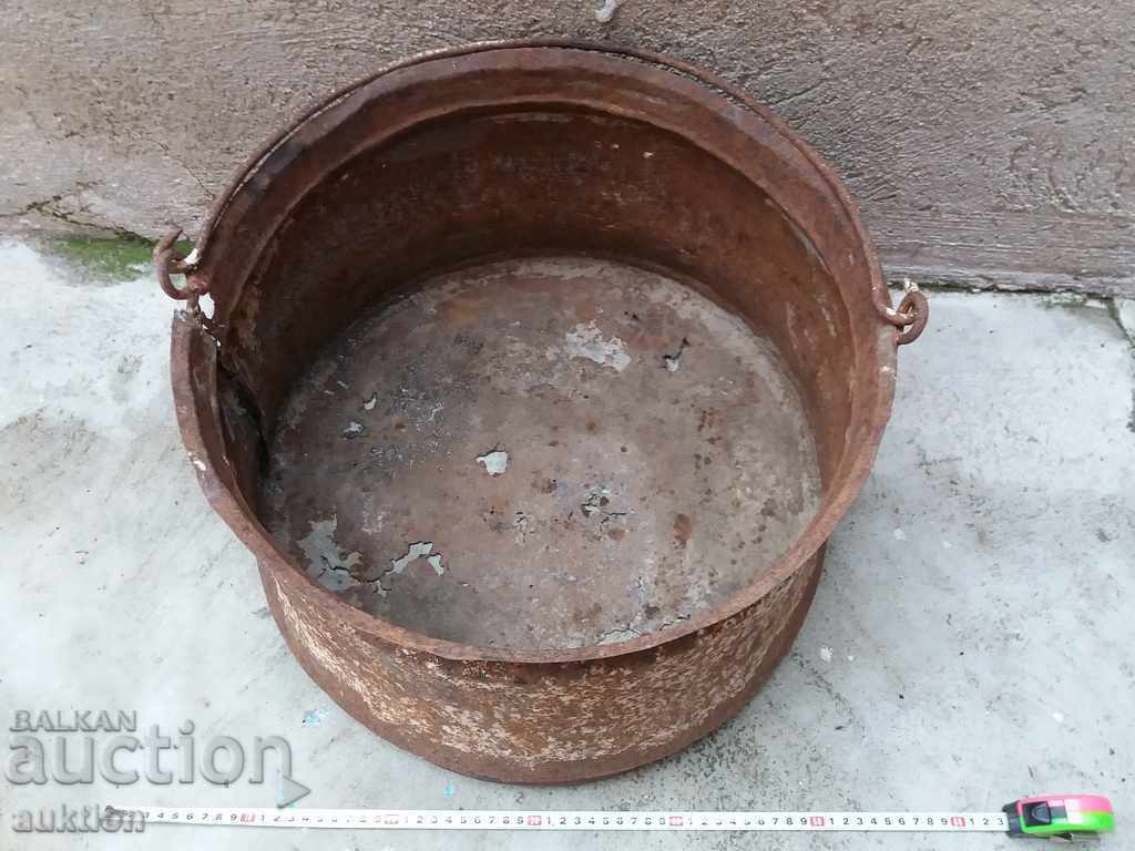 Auction RENAISSANCE FORGED LARGE COPPER - FOR KURBAN - DECORATION Auction RENAISSANCE FORGED LARGE COPPER - FOR KURBAN - DECORATION