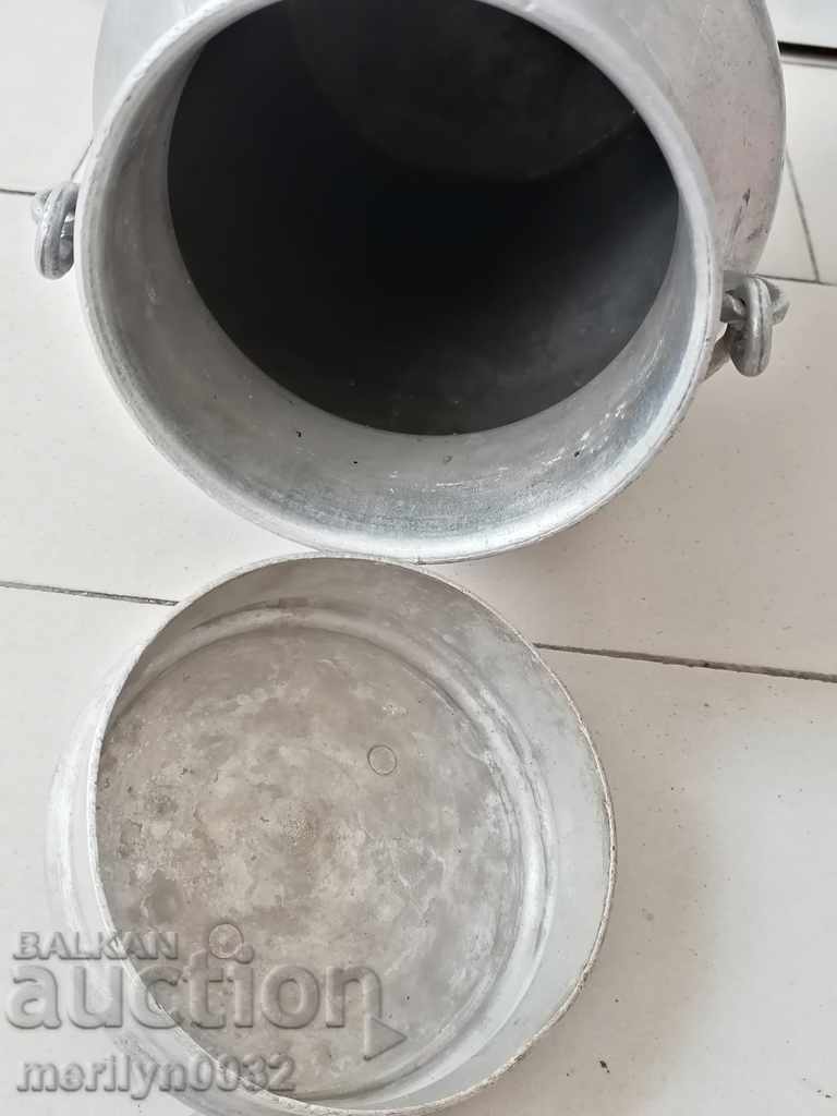 Aluminum container milk gum 5 liters barrel can pitcher - 6 Aluminum container milk gum 5 liters barrel can pitcher - 6
