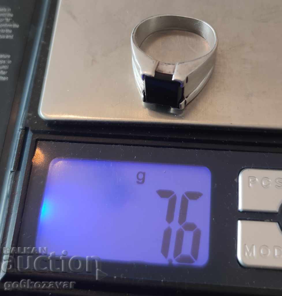 Silver Ring Natural Stone! with price 45.00 BGN | € 23.01 Silver Ring Natural Stone! with price 45.00 BGN | € 23.01