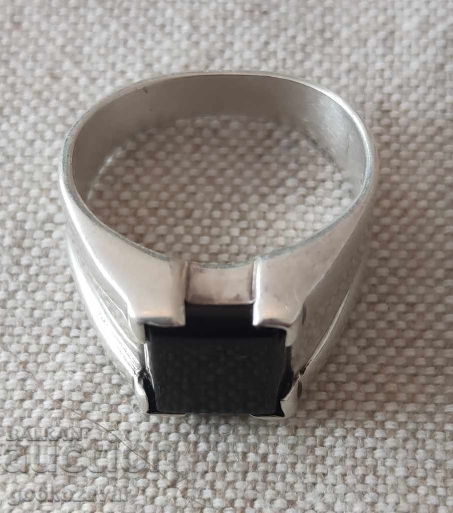 Auction Silver Ring Natural Stone! Auction Silver Ring Natural Stone!