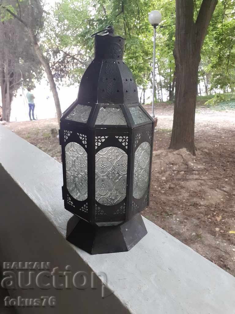 Auction  Old candle lantern