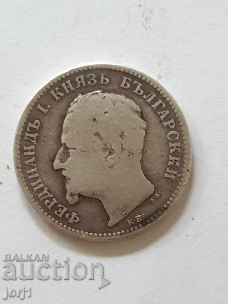 Delivery of old silver coin Prince Ferdinand Delivery of old silver coin Prince Ferdinand