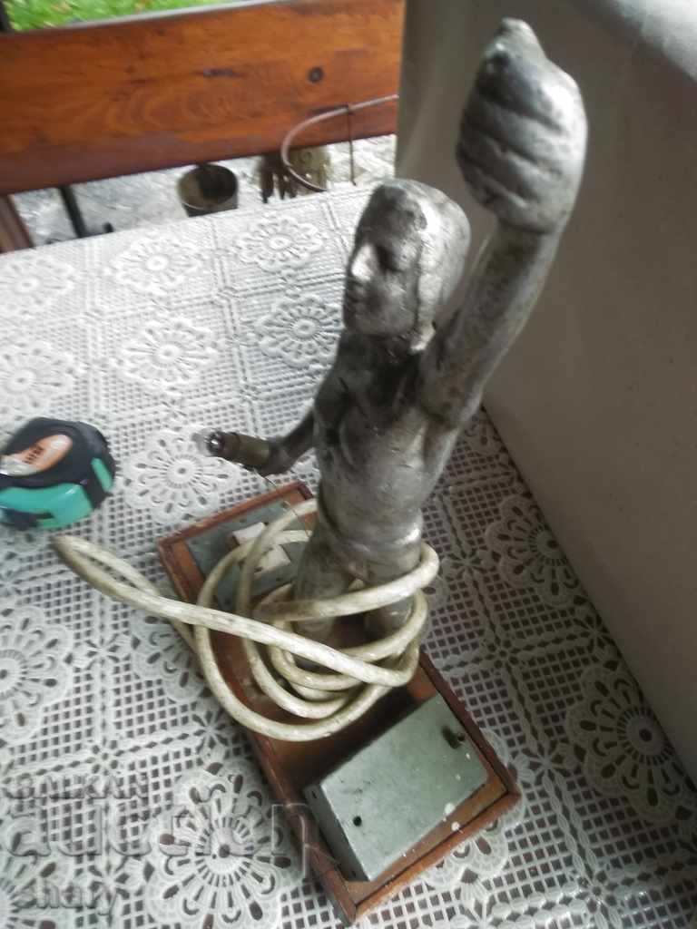 An old lamp. Sculpture lamp - 7 An old lamp. Sculpture lamp - 7