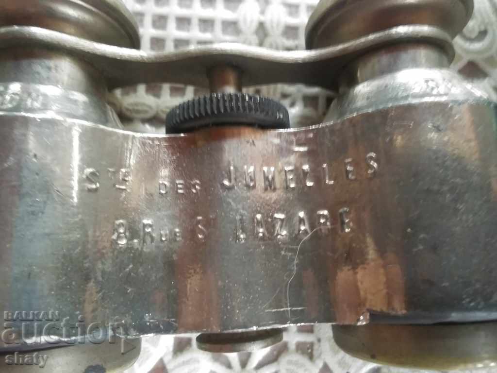 Delivery of Old French binoculars
