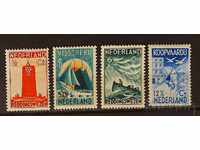 Ολλανδία 1933 Θαλάσσια φώτα / πλοία / βάρκες / πτηνά MH