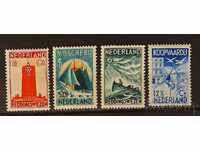 Netherlands 1933 Lighthouses/Ships/Buildings/Birds MH