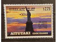 Aitutaki 1987 Buildings/Overprint MNH