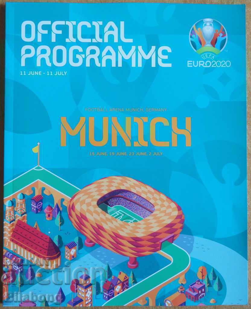 Programul oficial de fotbal EURO 2020