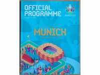 Official football program EURO 2020