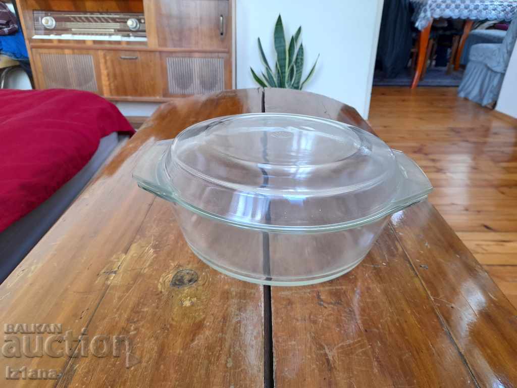 Old Simax glass pot - 5 Old Simax glass pot - 5