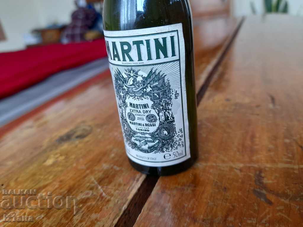 Δημοπρασία Παλιό μπουκάλι Martini Δημοπρασία Παλιό μπουκάλι Martini