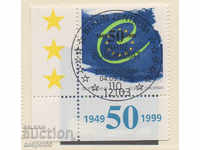 1999. ГФР. 50-годишнината на Съвета на Европа.