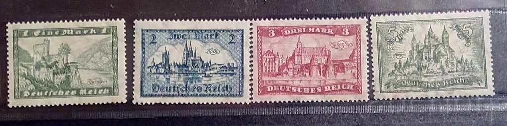 German Empire / Reich 1924 Landscapes 385 € MNH