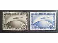 Imperiul German / Reich 1928 Zeppelins 375 € MNH