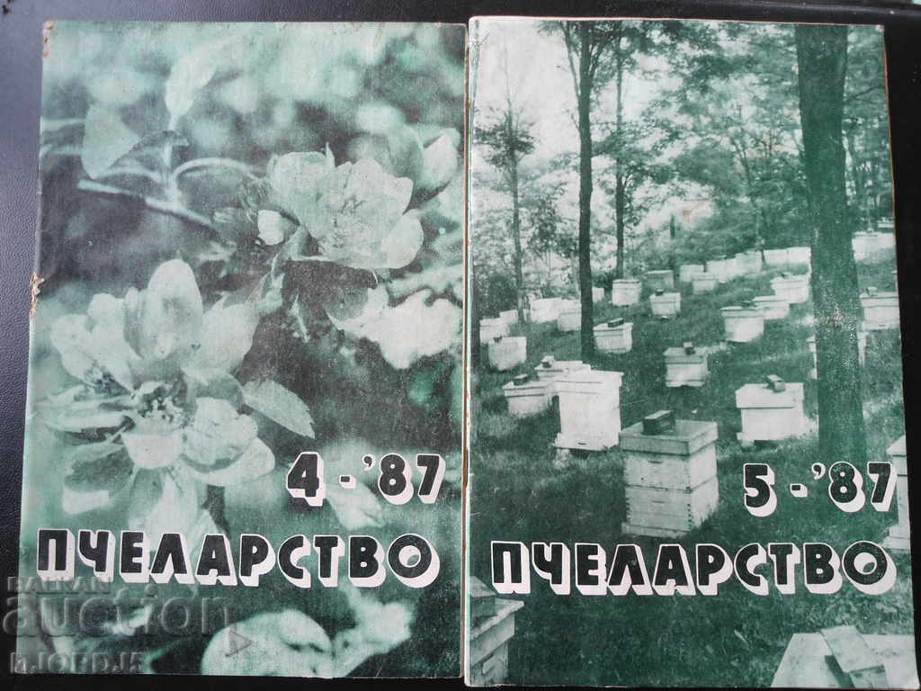 Δημοπρασία Περιοδικό μελισσοκομίας, τεύχη 1, 2, 4, 5, 6, 9 και 12, 1987