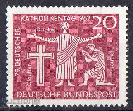 1962. FGR. Ziua 79th a Germaniei Catolice, Hannover.