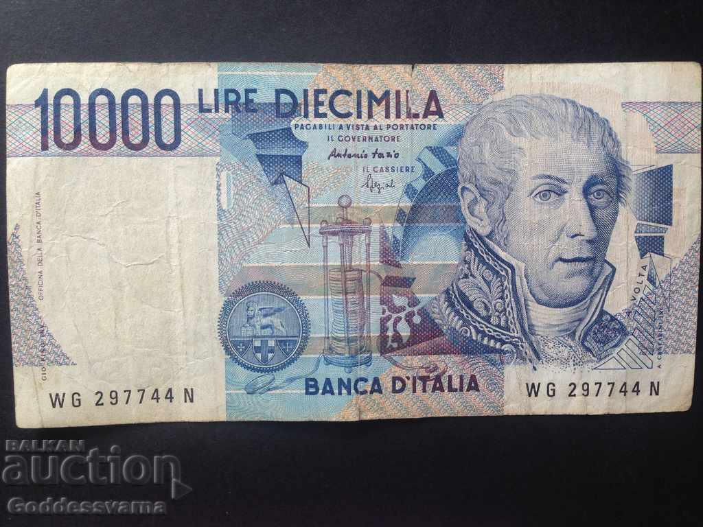Italy 10000 Lire 1984 Pick 112c Ref 7744