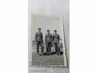 Foto Trei soldați germani