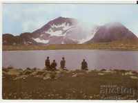 Card Bulgaria Pirin Tevnoto Lake και Kamenitsa Peak *