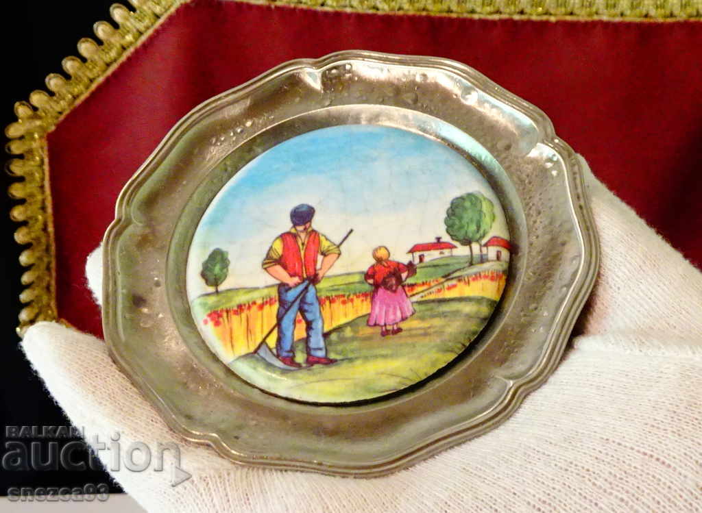 Δημοπρασία Καλαίσθητο πιάτο, πίνακας με εικόνα Θερισμού Δημοπρασία Καλαίσθητο πιάτο, πίνακας με εικόνα Θερισμού