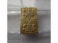 Japan - Meiji 2 Bu 1868 Gold Very Rare Original