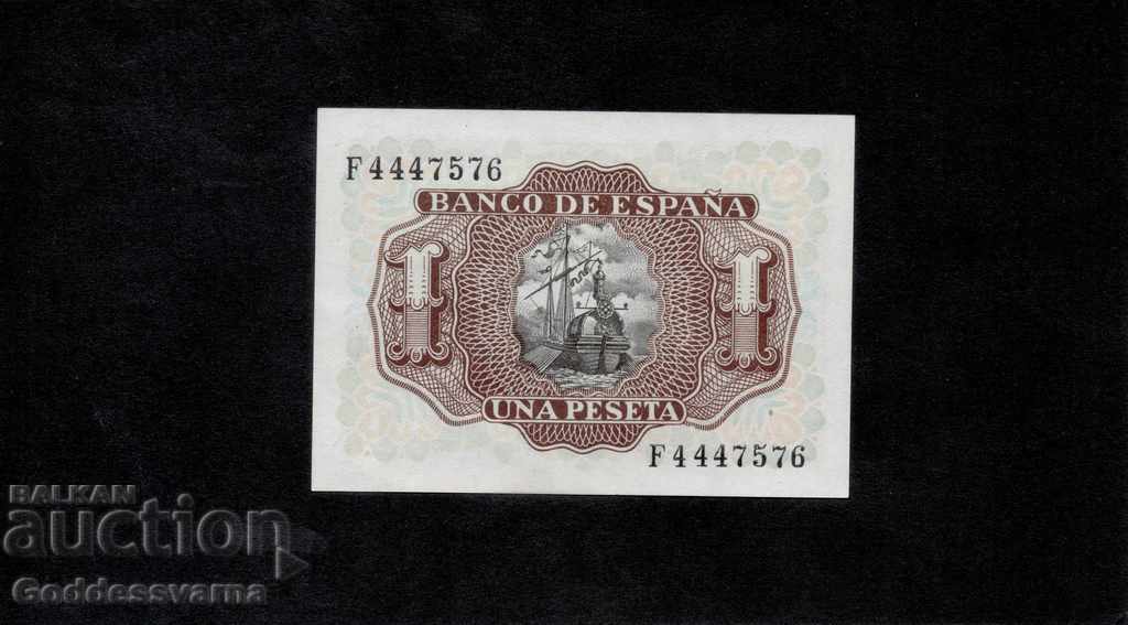 Spain1 Peseta 1953 Pick 144 Unc Ref 7576 with price 14.00 BGN | € 7.16 Spain1 Peseta 1953 Pick 144 Unc Ref 7576 with price 14.00 BGN | € 7.16