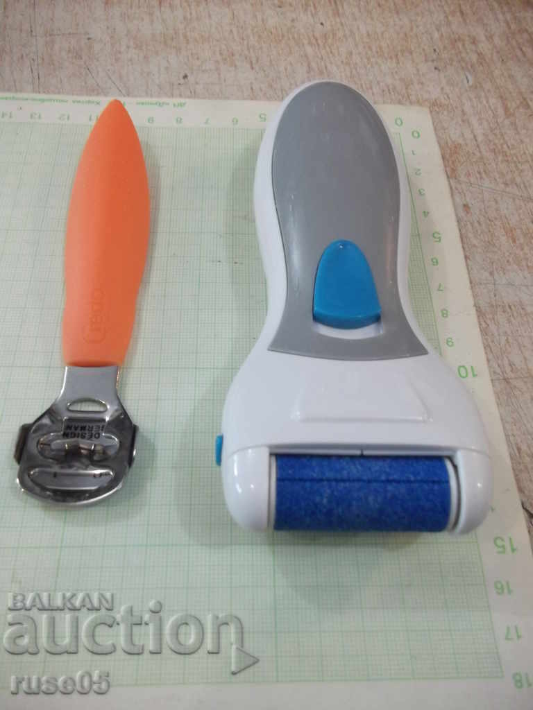 Delivery of Electric file and grater for cleaning heels working Delivery of Electric file and grater for cleaning heels working