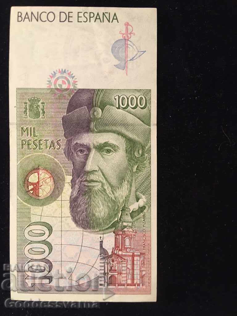 Ισπανία 1000 Pesetas 1992 Επιλογή 163 Ref 9921 με τιμή 24.00 BGN | € 12.27 Ισπανία 1000 Pesetas 1992 Επιλογή 163 Ref 9921 με τιμή 24.00 BGN | € 12.27