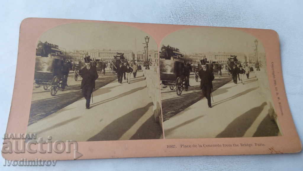 Hartă stereo Paris Place de la Concorde de la Pod