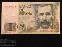 Spain 1000 Pesetas 1979 Pick 158 Ref 0863