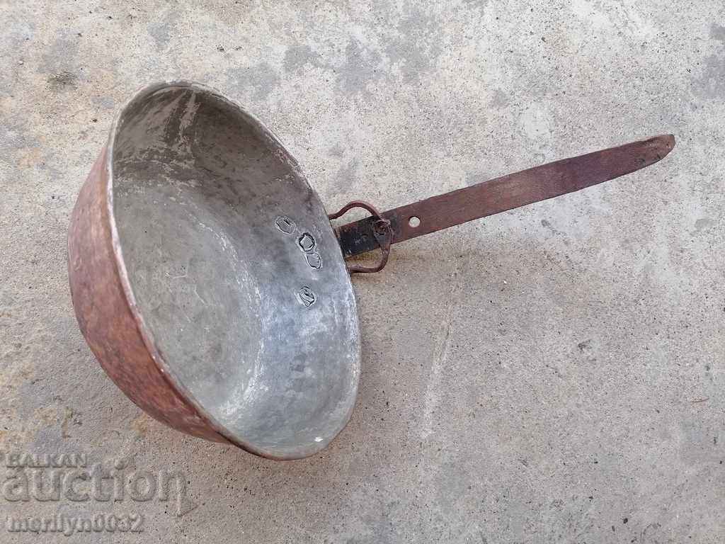 Παλιό χάλκινο ταψί, χαλκός, δίσκος, χάλκινο δοχείο με τιμή 98.00 BGN | € 50.11 Παλιό χάλκινο ταψί, χαλκός, δίσκος, χάλκινο δοχείο με τιμή 98.00 BGN | € 50.11