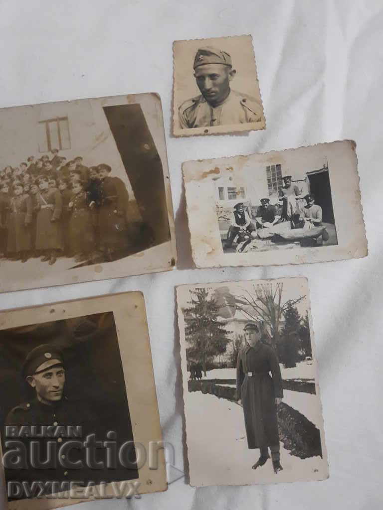 Auction Lot of royal photos of soldiers, military, Kingdom of Bulgaria, arm Auction Lot of royal photos of soldiers, military, Kingdom of Bulgaria, arm