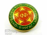 Old football badge - FC Neftohimik Burgas