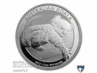 1/2 oz Silver Australian Koala 2012