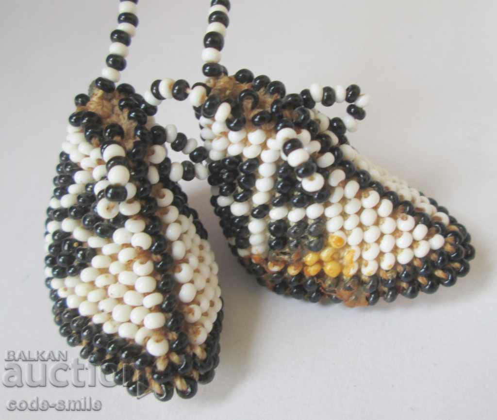 Unique Old Revival Bird Braided Bead Beads - 6 Unique Old Revival Bird Braided Bead Beads - 6