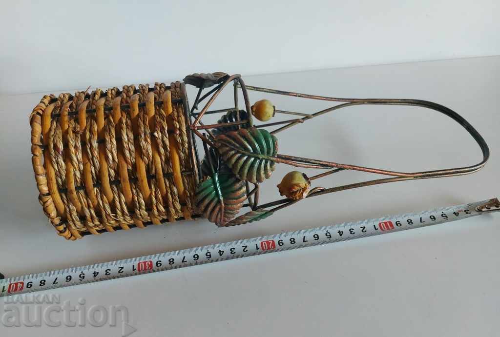 OLD BASKET BOTTLE WINE BOTTLE BOTTLE - 6 OLD BASKET BOTTLE WINE BOTTLE BOTTLE - 6