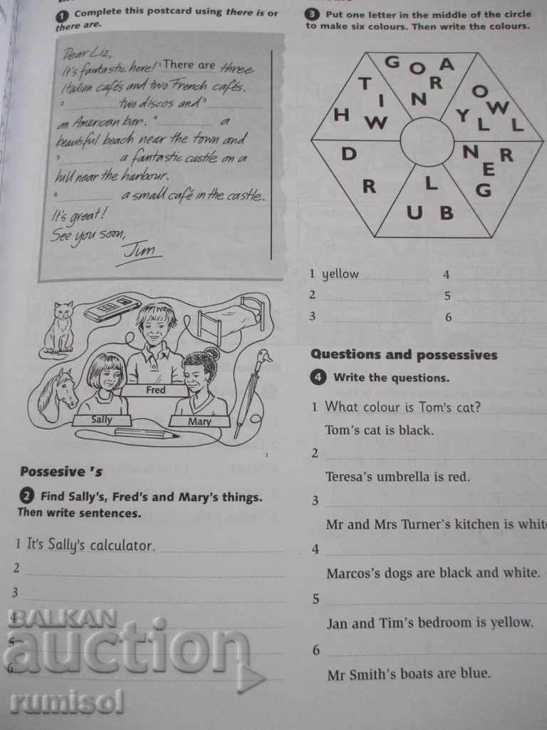 Auction Go! - Activity Book 1 - Olivia Date Auction Go! - Activity Book 1 - Olivia Date