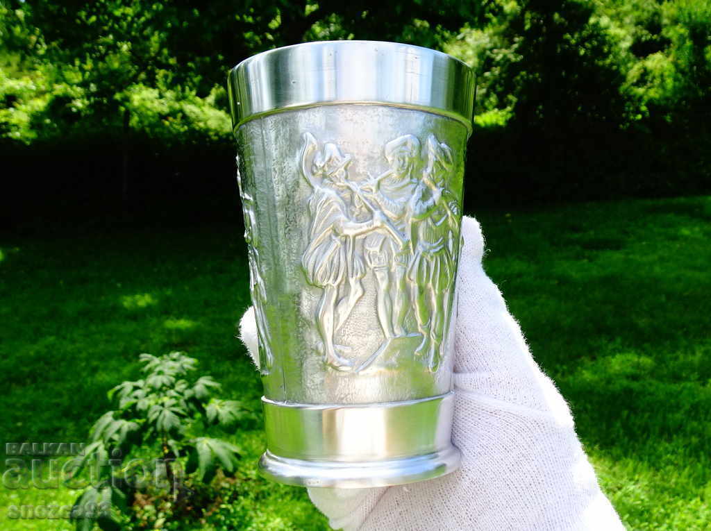 Halbă, cană de cositor Mușchetari, 400 ml - 5 Halbă, cană de cositor Mușchetari, 400 ml - 5