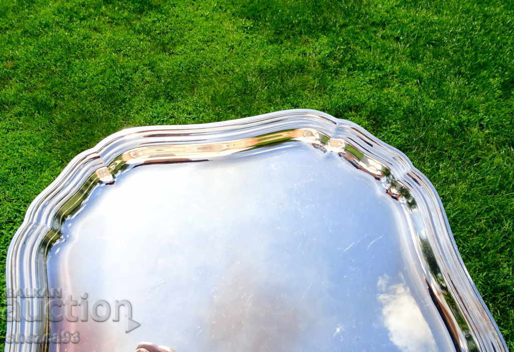 Tavă de argintată, platou Quist, 510 gr cu preț 29.00 BGN | € 14.83