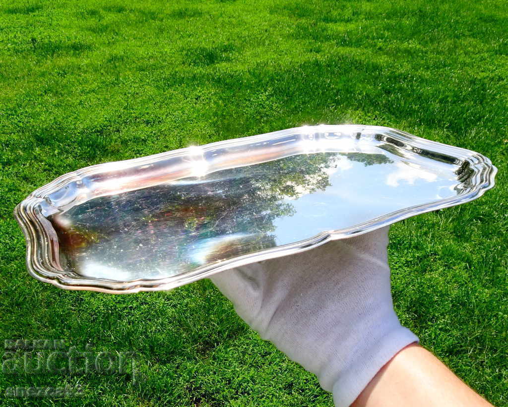 Tavă de argintată, platou Quist, 510 gr