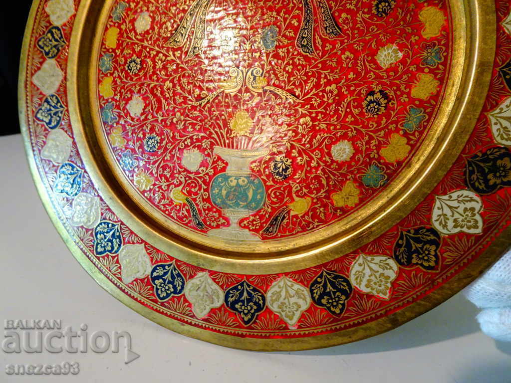 Αγγλικός χάλκινος δίσκος, πιάτο, πάνελ, κυψελωτό σμάλτο. με τιμή 39.00 BGN | € 19.94 Αγγλικός χάλκινος δίσκος, πιάτο, πάνελ, κυψελωτό σμάλτο. με τιμή 39.00 BGN | € 19.94