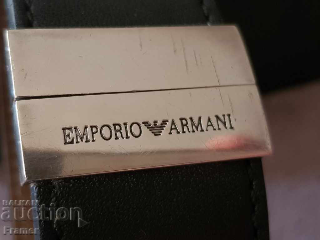 Original silver leather bracelet Armani Emporio Armani - 5 Original silver leather bracelet Armani Emporio Armani - 5