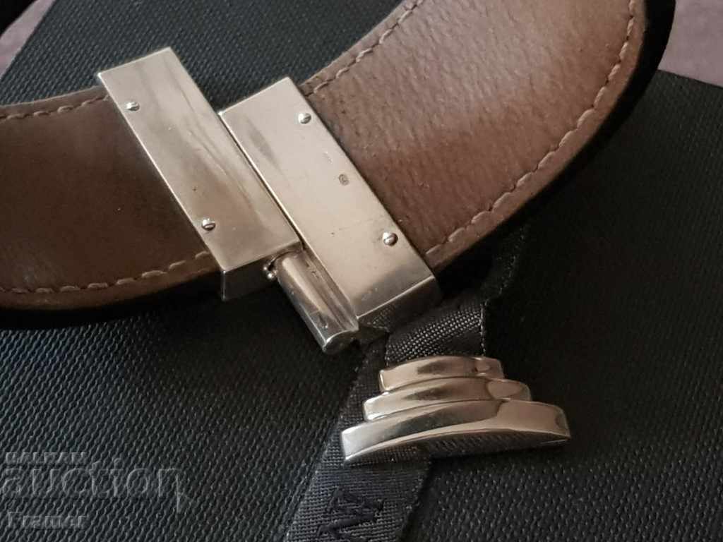 Original silver leather bracelet Armani Emporio Armani - 7 Original silver leather bracelet Armani Emporio Armani - 7