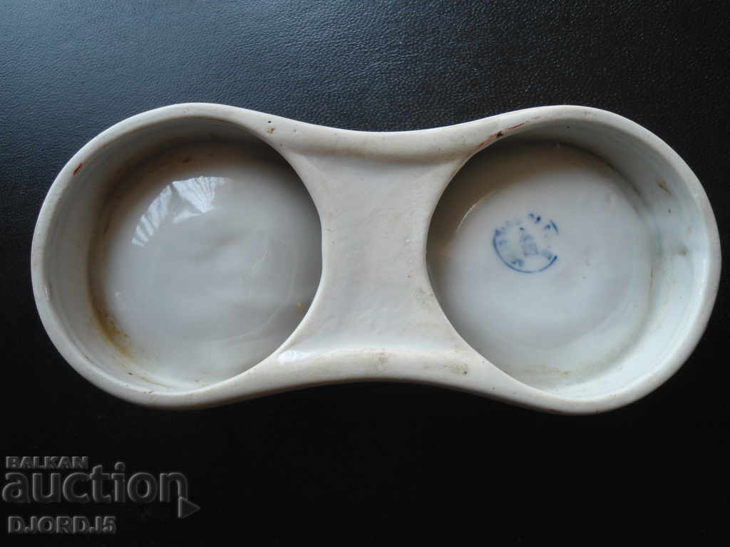 Old porcelain salt shaker - 6 Old porcelain salt shaker - 6