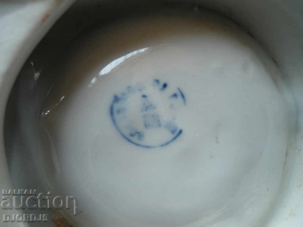 Old porcelain salt shaker - 7 Old porcelain salt shaker - 7