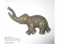 Old women's brooch jewelry jewelry elephant elephant for good luck