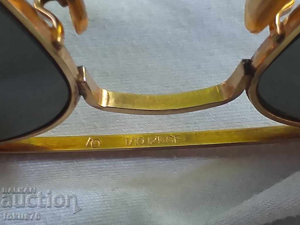Original pilot sunglasses American Optical 12k GF - 5