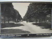 Shumen-card from 1928, the City Garden