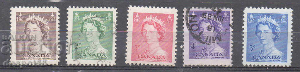 1953. Canada. Queen Elizabeth II.