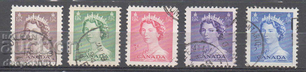 1953. Canada. Queen Elizabeth II.